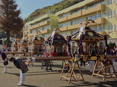 2015年 二宮町町制施行80周年記念神輿パレード１