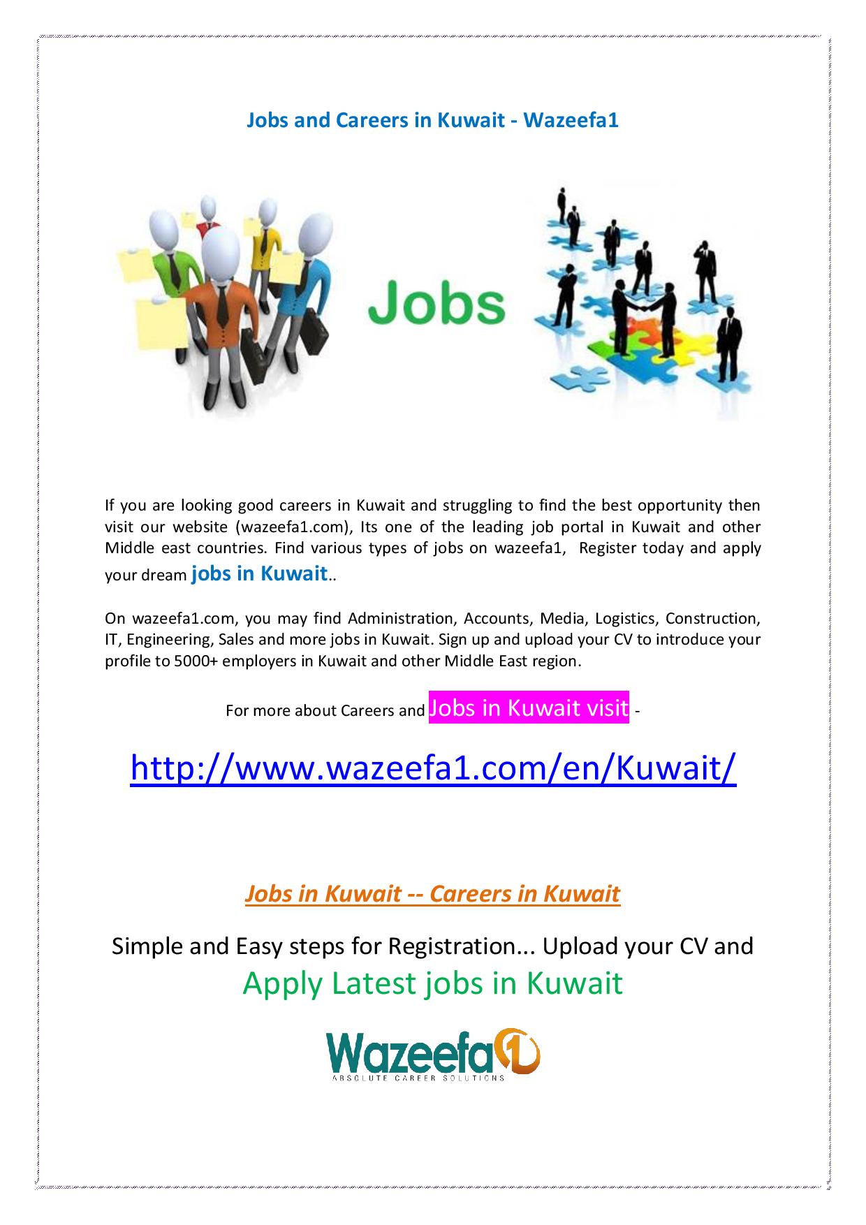 Recruitment coordinator jobs in kuwait